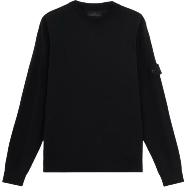 【代購】STONE ISLAND Logo Patch Crewneck Jumper