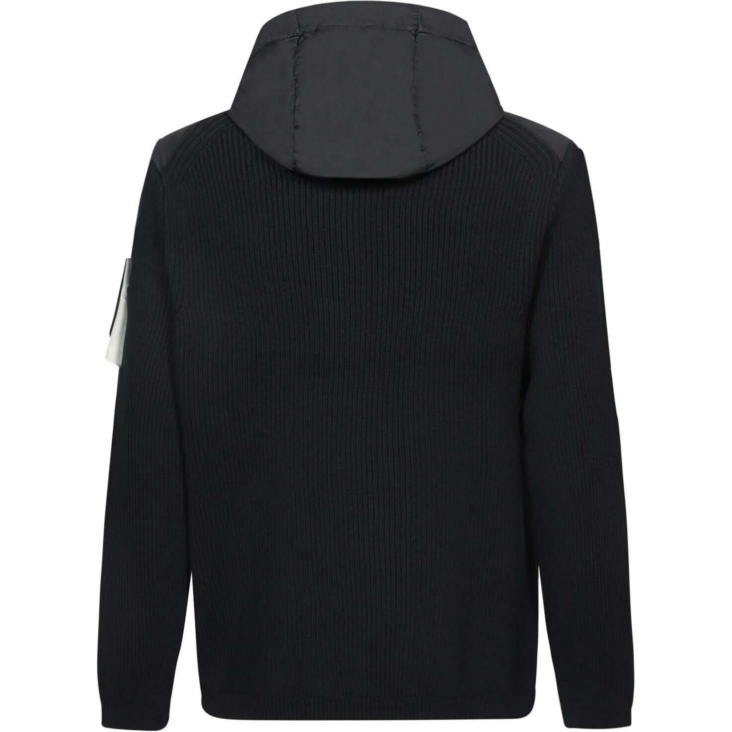 【代購】STONE ISLAND Panelled Zip-Up Hooded Jacket