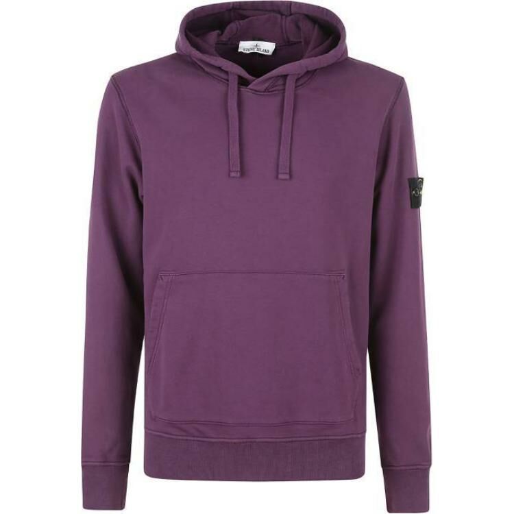 【代購】STONE ISLAND Logo Patch Drawstring Hoodie