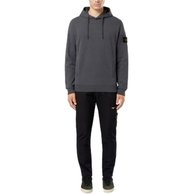 【代購】STONE ISLAND Compass Patch Drawstring Hoodie