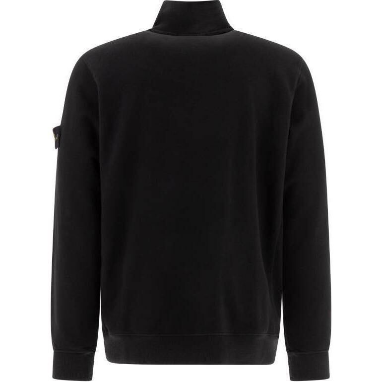 【代購】STONE ISLAND Logo Patch Zip-Up Sweatshirt