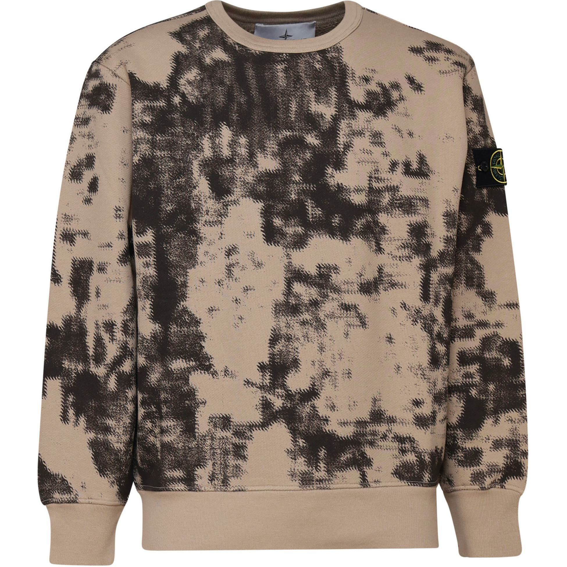 【代購】STONE ISLAND Logo Patch Crewneck Sweatshirt