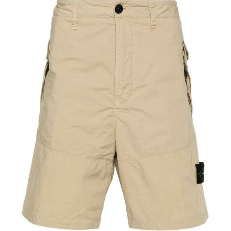 【代購】STONE ISLAND Compass-badge Bermuda Shorts