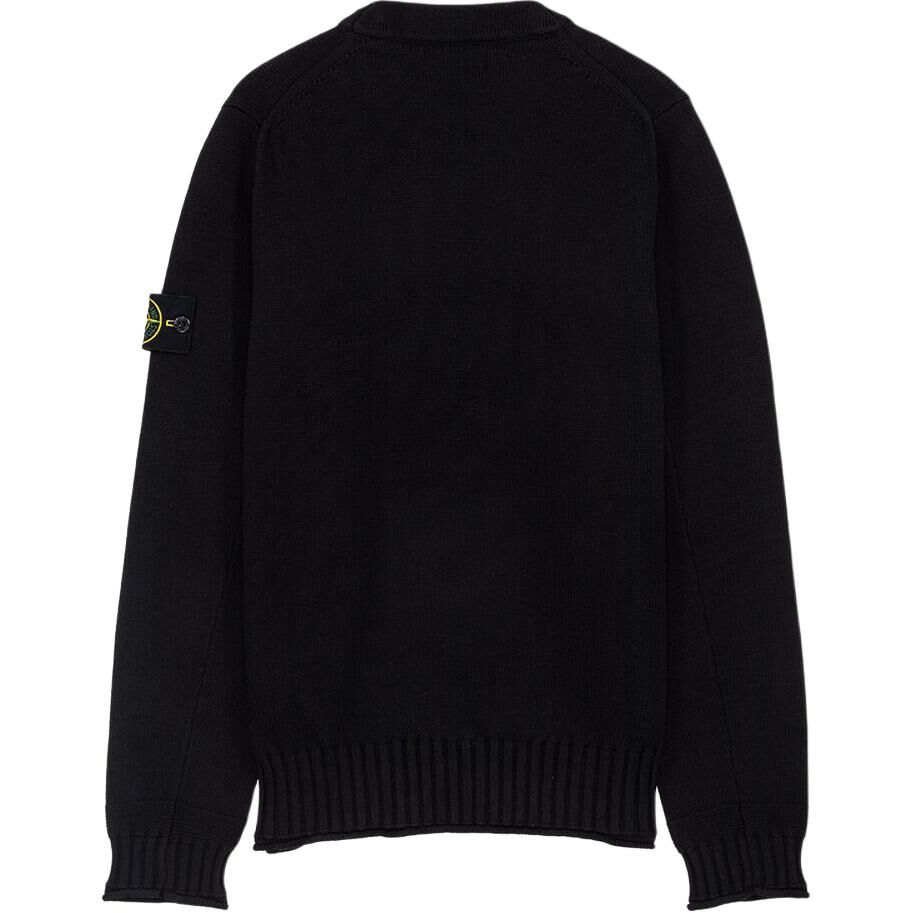 【代購】STONE ISLAND Knitwear Men's Black