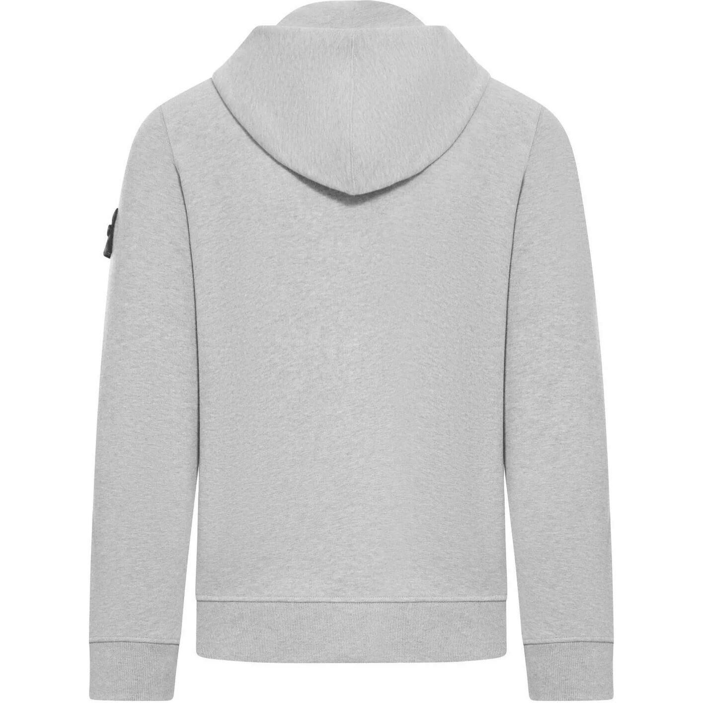 【代購】STONE ISLAND Logo Patch Zip-Up Hoodie