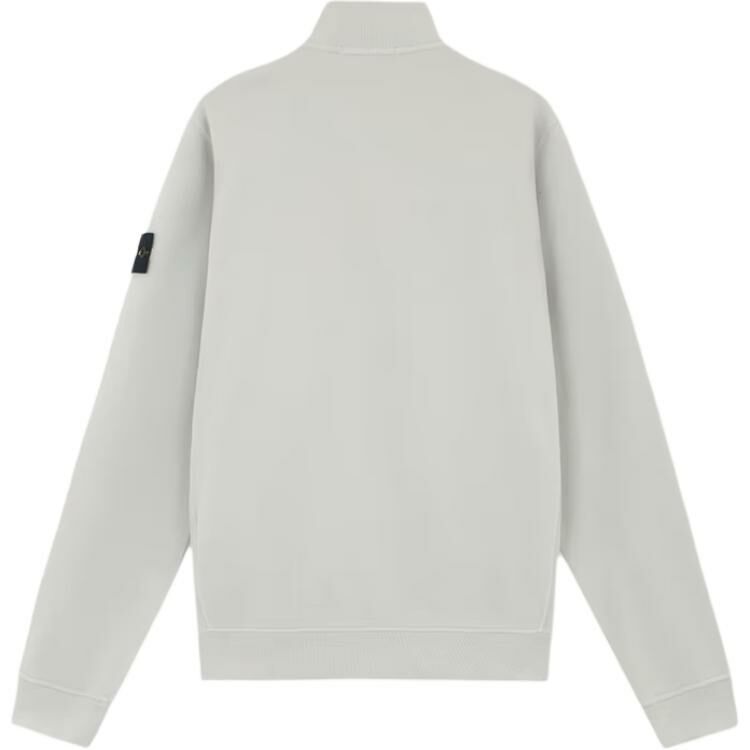 【代購】STONE ISLAND Logo Patch Zip-Up Sweatshirt