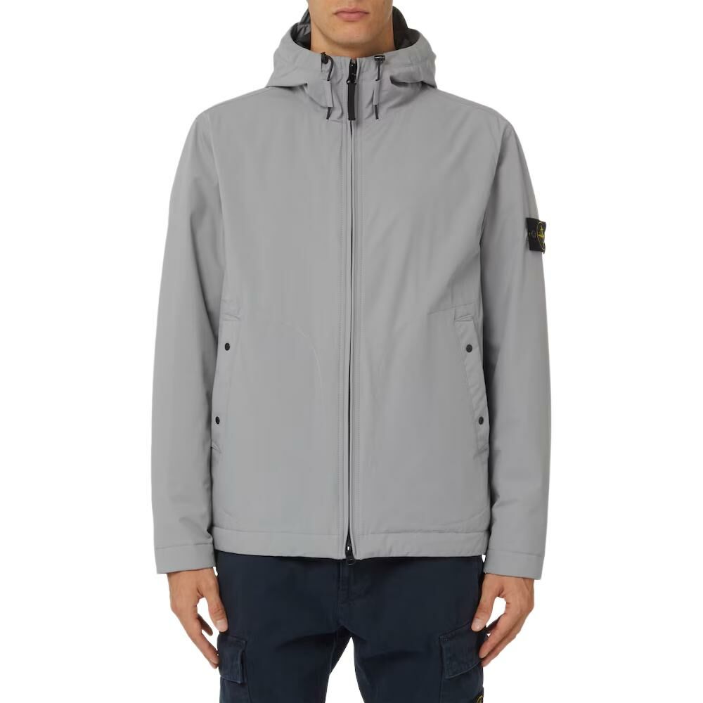 【代購】STONE ISLAND Jackets Coats Men's Gray