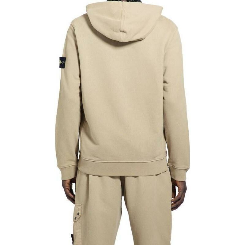 【代購】STONE ISLAND Logo Patch Zip-Up Hoodie