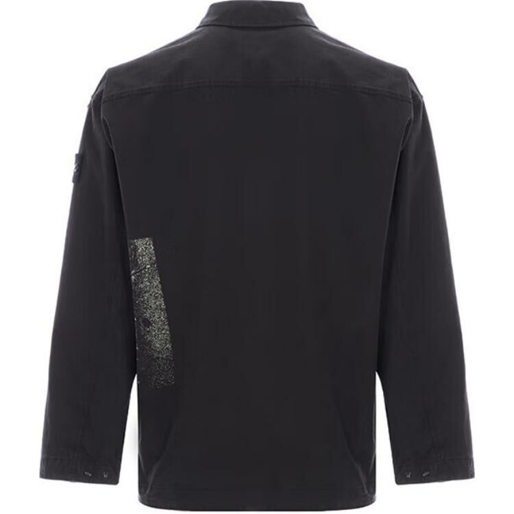 【代購】STONE ISLAND SS24 Jackets Coats Men's Black