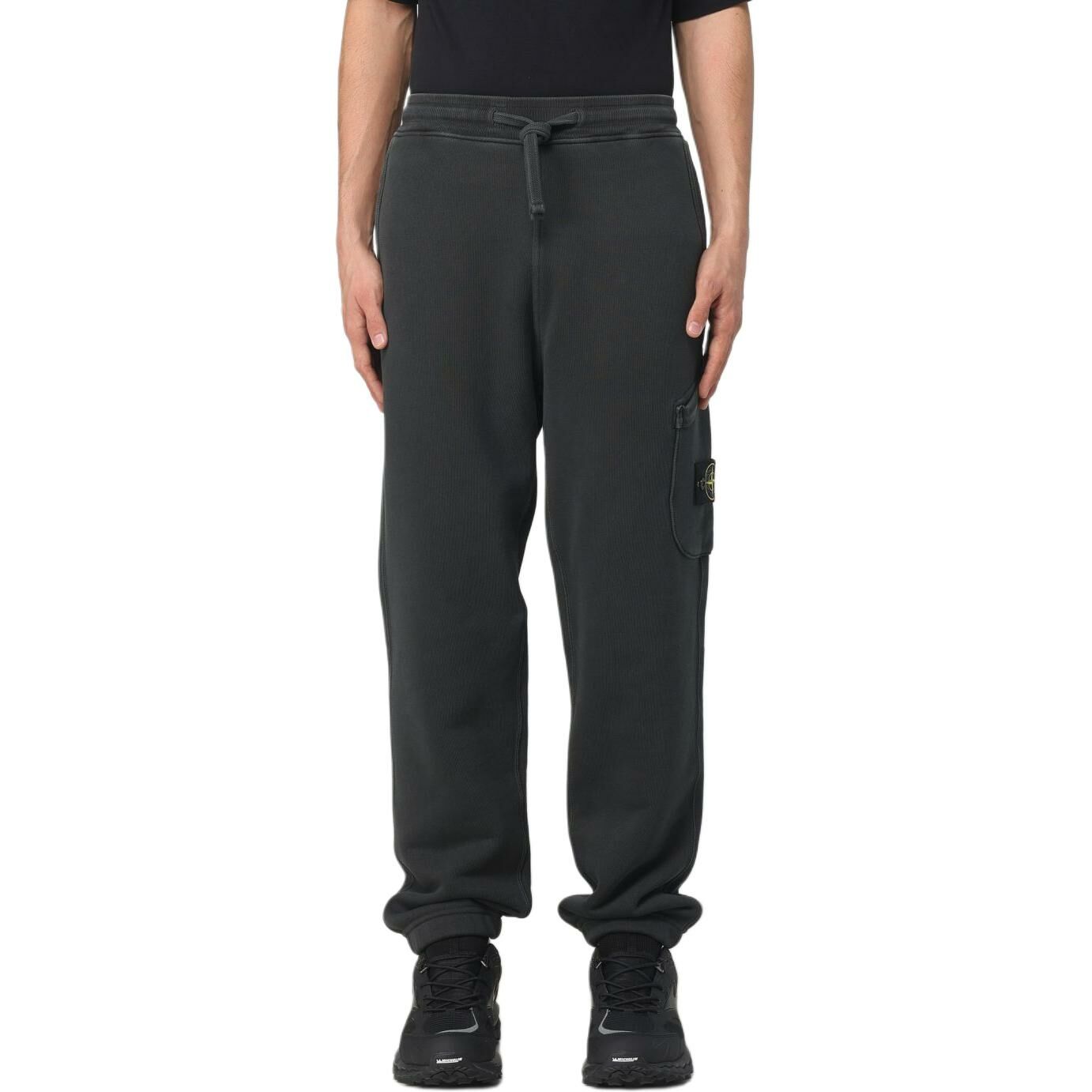 【代購】STONE ISLAND Compass-Patch Drawstring Track Pants