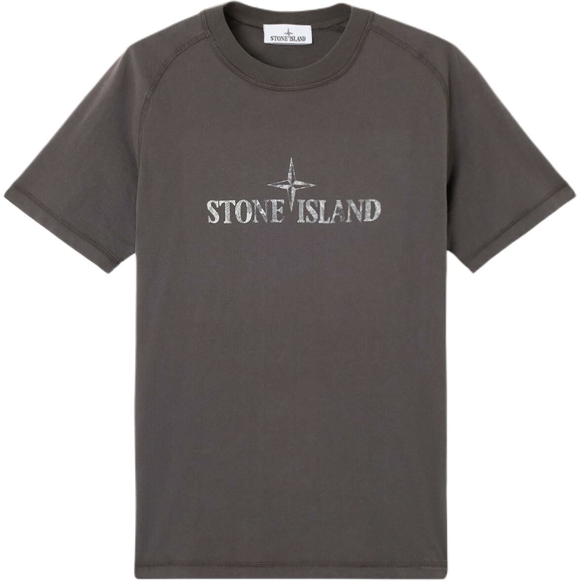 【代購】STONE ISLAND Logo-Printed Crewneck T-Shirt