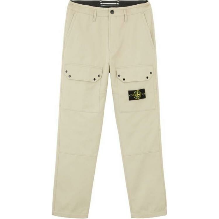 【代購】STONE ISLAND Straight-leg Trousers