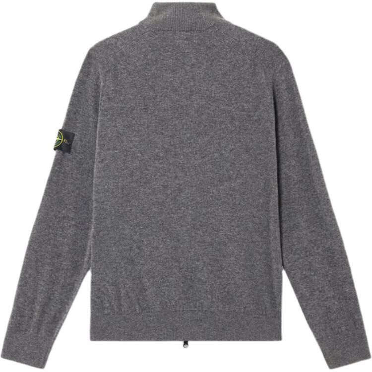 【代購】STONE ISLAND Knitwear Men's Charcoal Gray