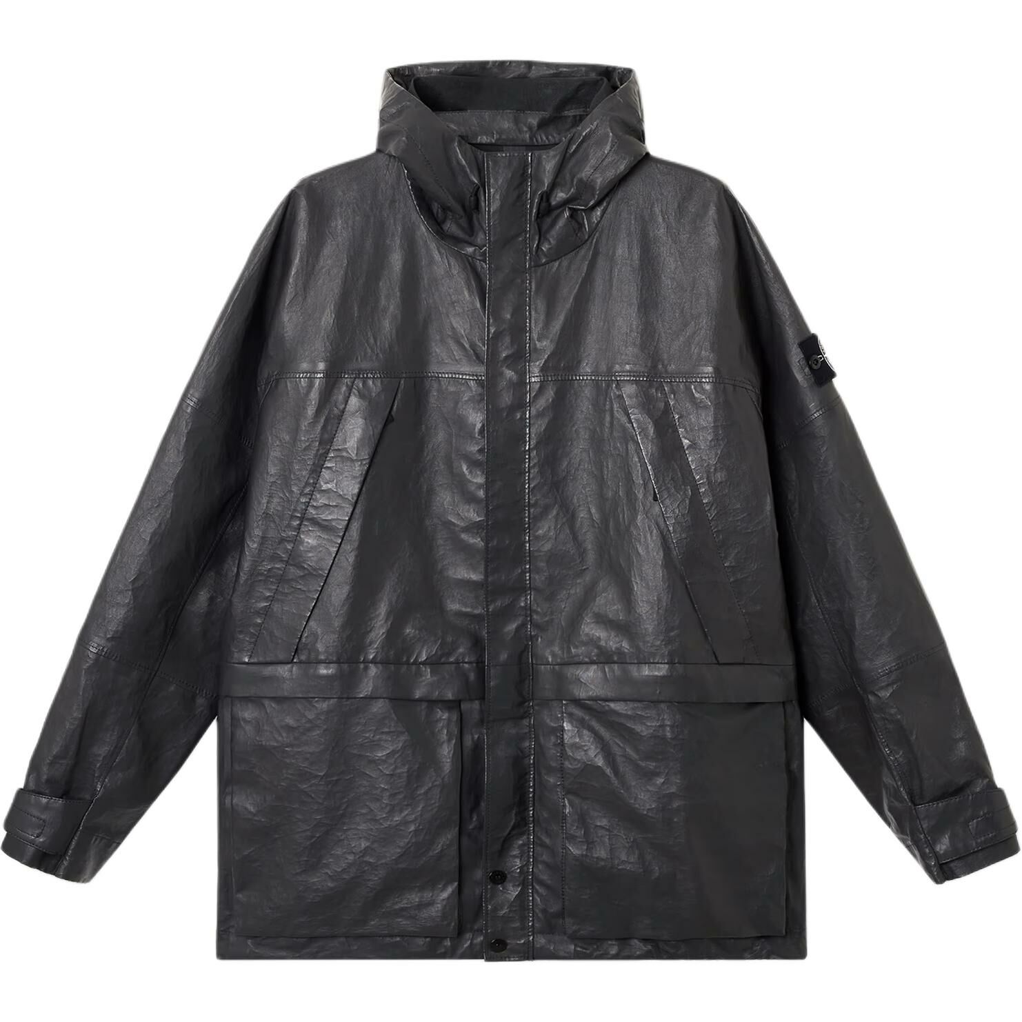 【代購】STONE ISLAND Leather Jacket