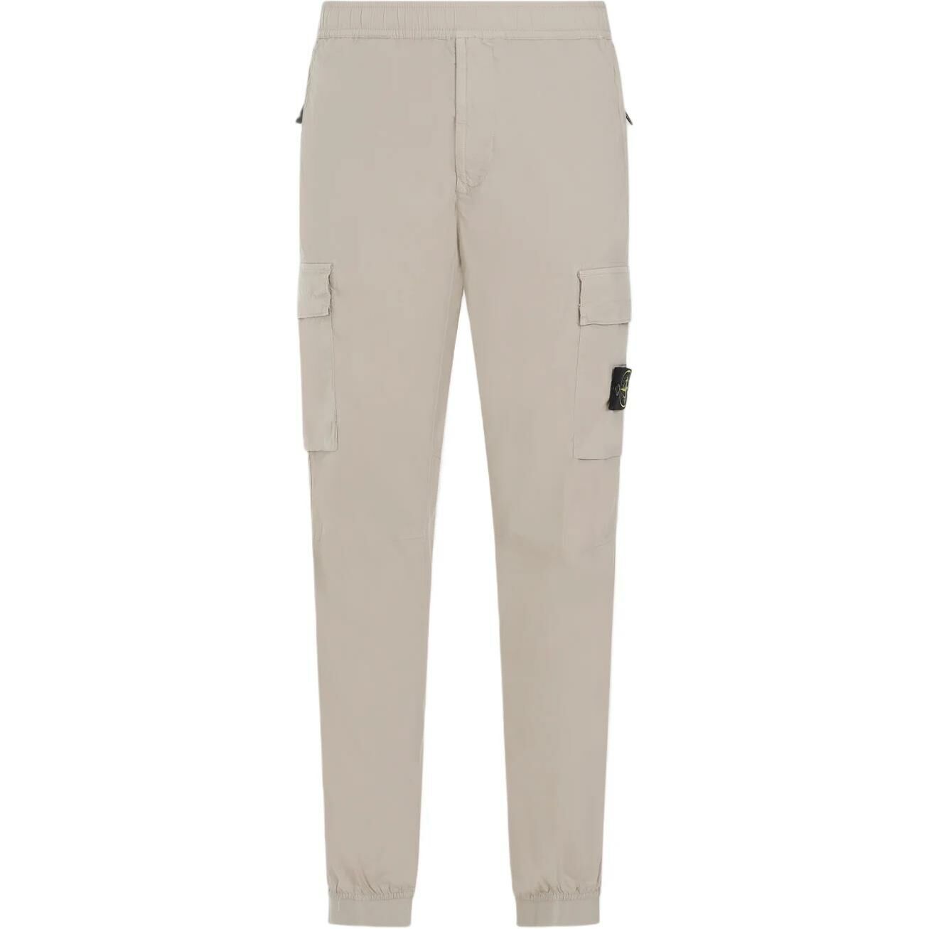 【代購】STONE ISLAND Compass Patch Tapered-Leg Cargo Pants