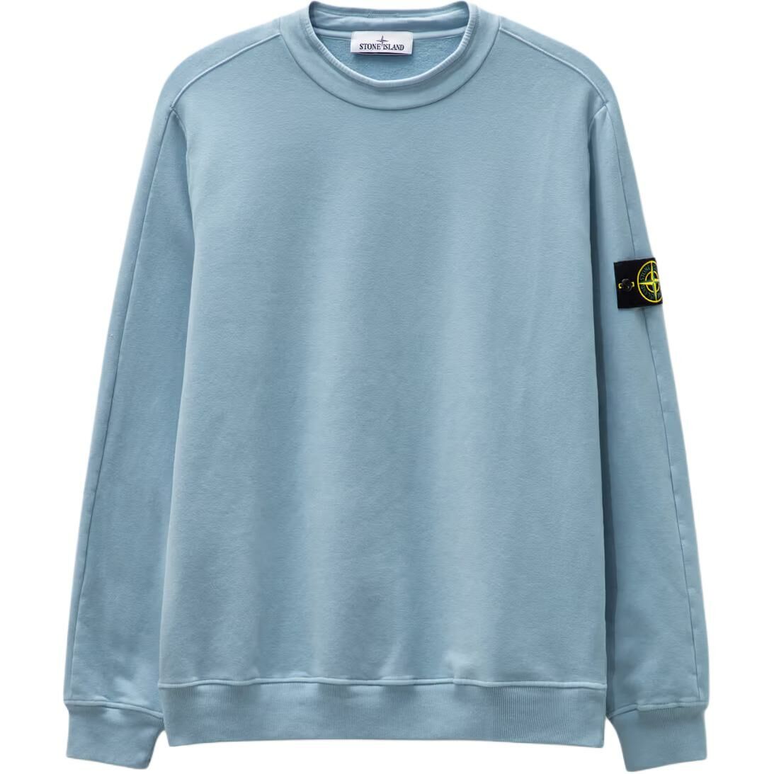 【代購】STONE ISLAND Sweatshirt Men's Sky Blue