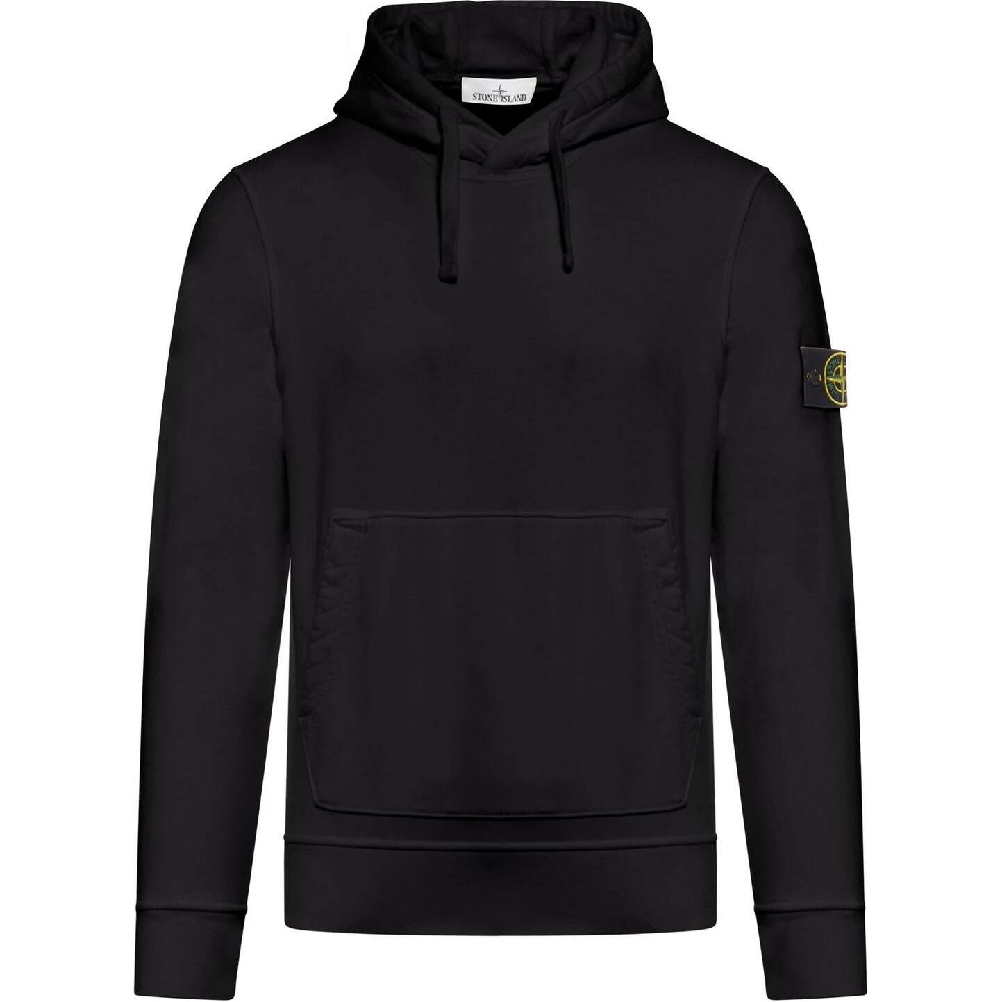 【代購】STONE ISLAND Compass Patch Drawstring Hoodie