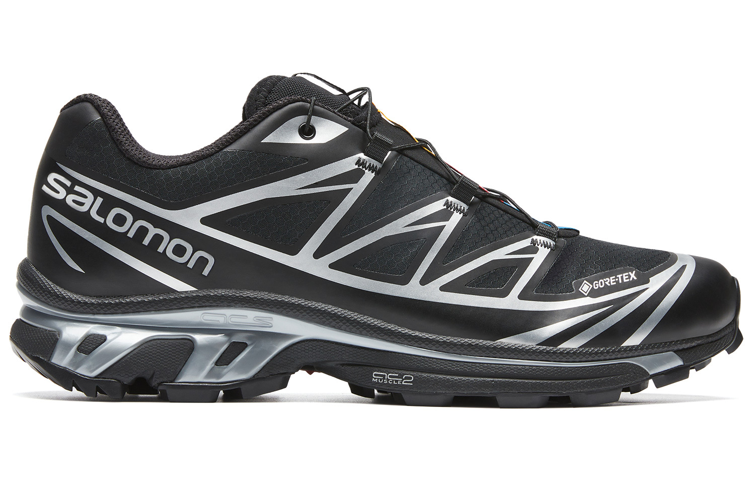 【代購】SALOMON XT-6 Gore-Tex 'Black Silver'