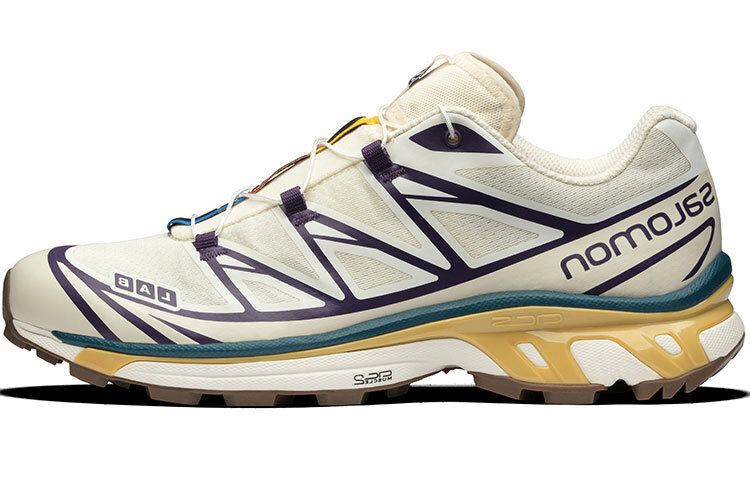 【代購】SALOMON XT-6 'Beige Purple Yellow'