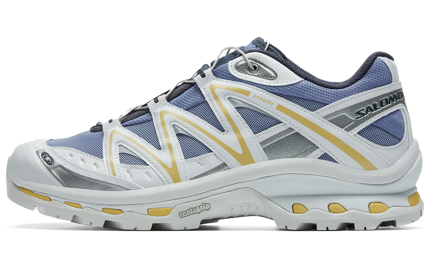 【代購】SALOMON XT-Quest Cushioning Wear-Resistant Low-Top Outdoor Shoes Unisex Washed Blue