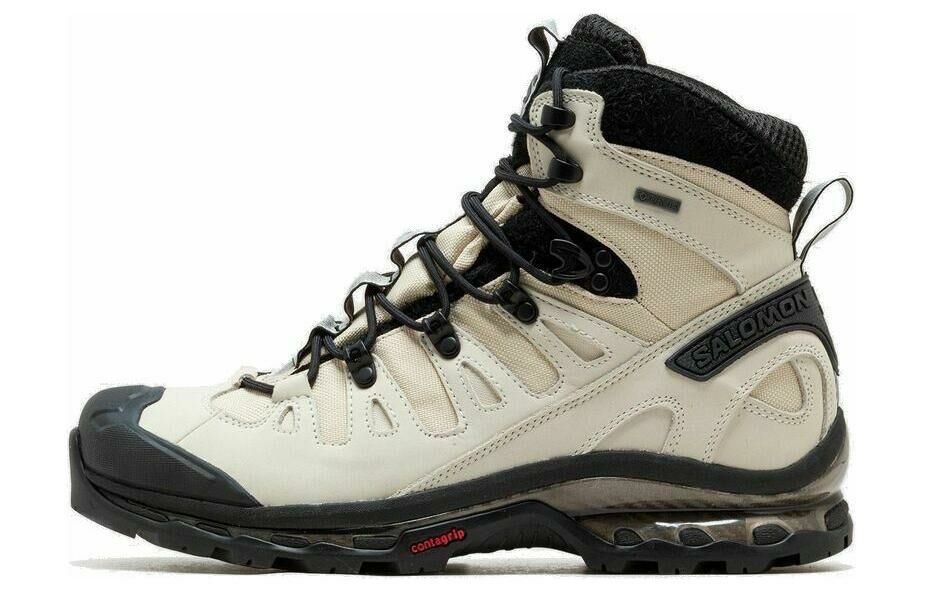 【代購】SALOMON Quest 3 4D GORE-TEX 'Bleached Sand Black'