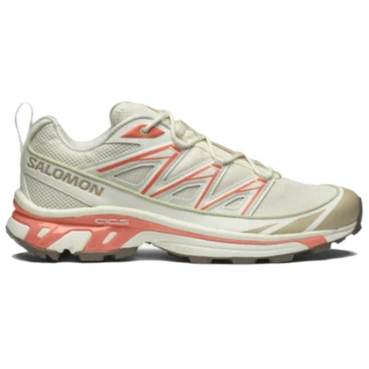 【代購】SALOMON XT-6 Cushioning Wear-Resistant Low-Top Trekking Shoes Unisex Vanilla