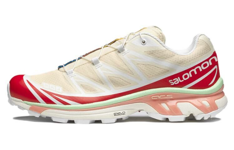 【代購】SALOMON XT-6 'Shortbread Poppy Red Green Ash'