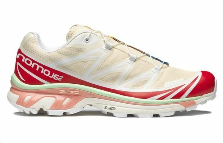 【代購】SALOMON XT-6 'Shortbread Poppy Red Green Ash'