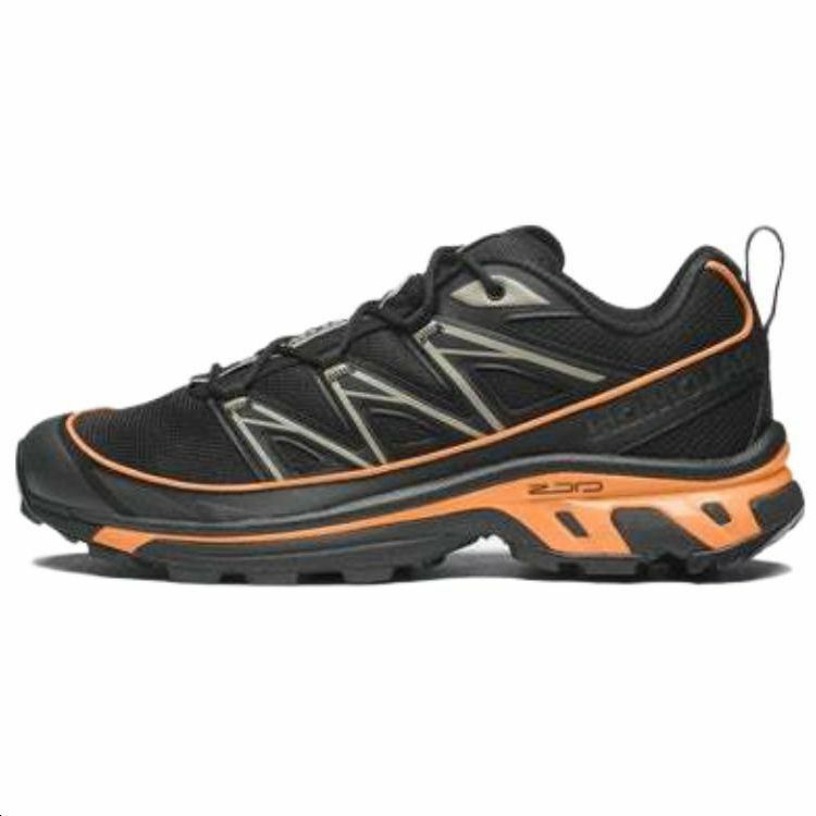 【代購】SALOMON XT-6 Expanse Slip-Resistant Low-Top Outdoor Shoes Unisex Black Orange