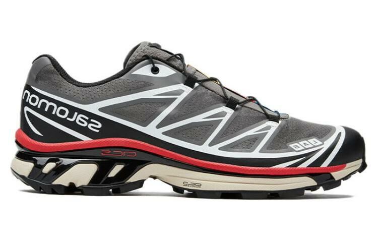 【代購】SALOMON XT-6 'Pewter Black Aurora Red'