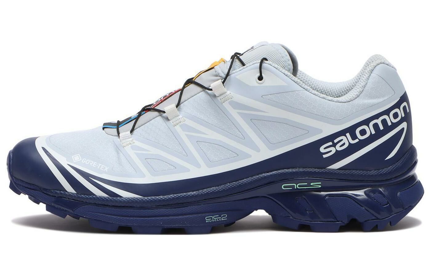 【代購】SALOMON XT-6 Gore-Tex Blue Print Heather White