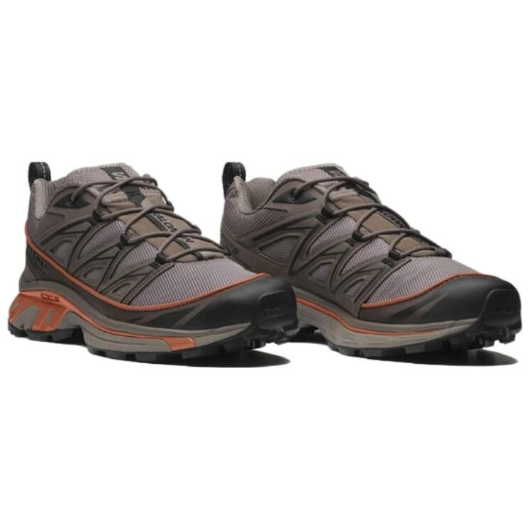 【代購】SALOMON XT-6 Anti-Slip Wear-Resistant Low-Top Running Shoes Unisex Gray Brown