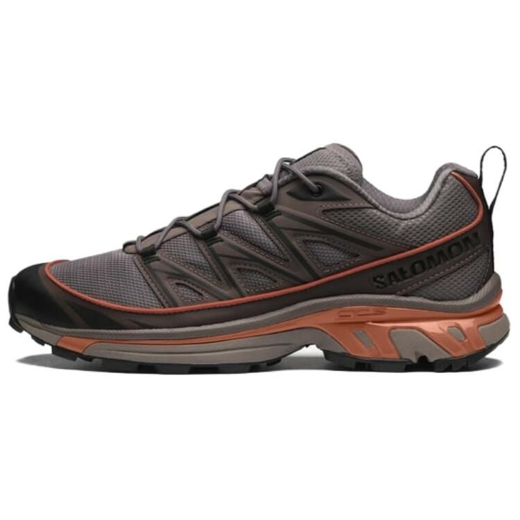 【代購】SALOMON XT-6 Anti-Slip Wear-Resistant Low-Top Running Shoes Unisex Gray Brown