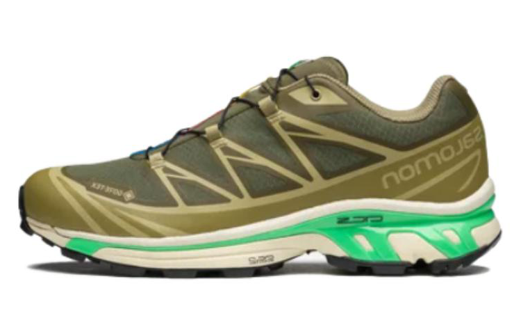 【代購】SALOMON XT-6 Gore-Tex Olive Night Dried Herb
