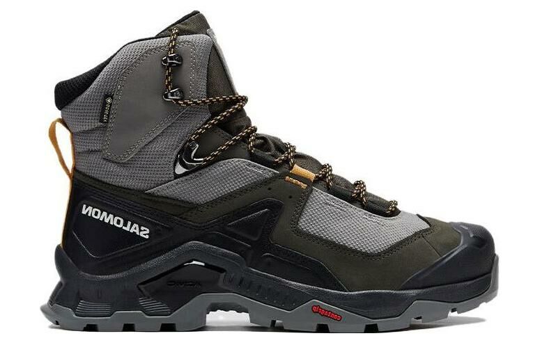 【代購】SALOMON Quest Element High-Top Hiking Hiking Shoes Men's Gray