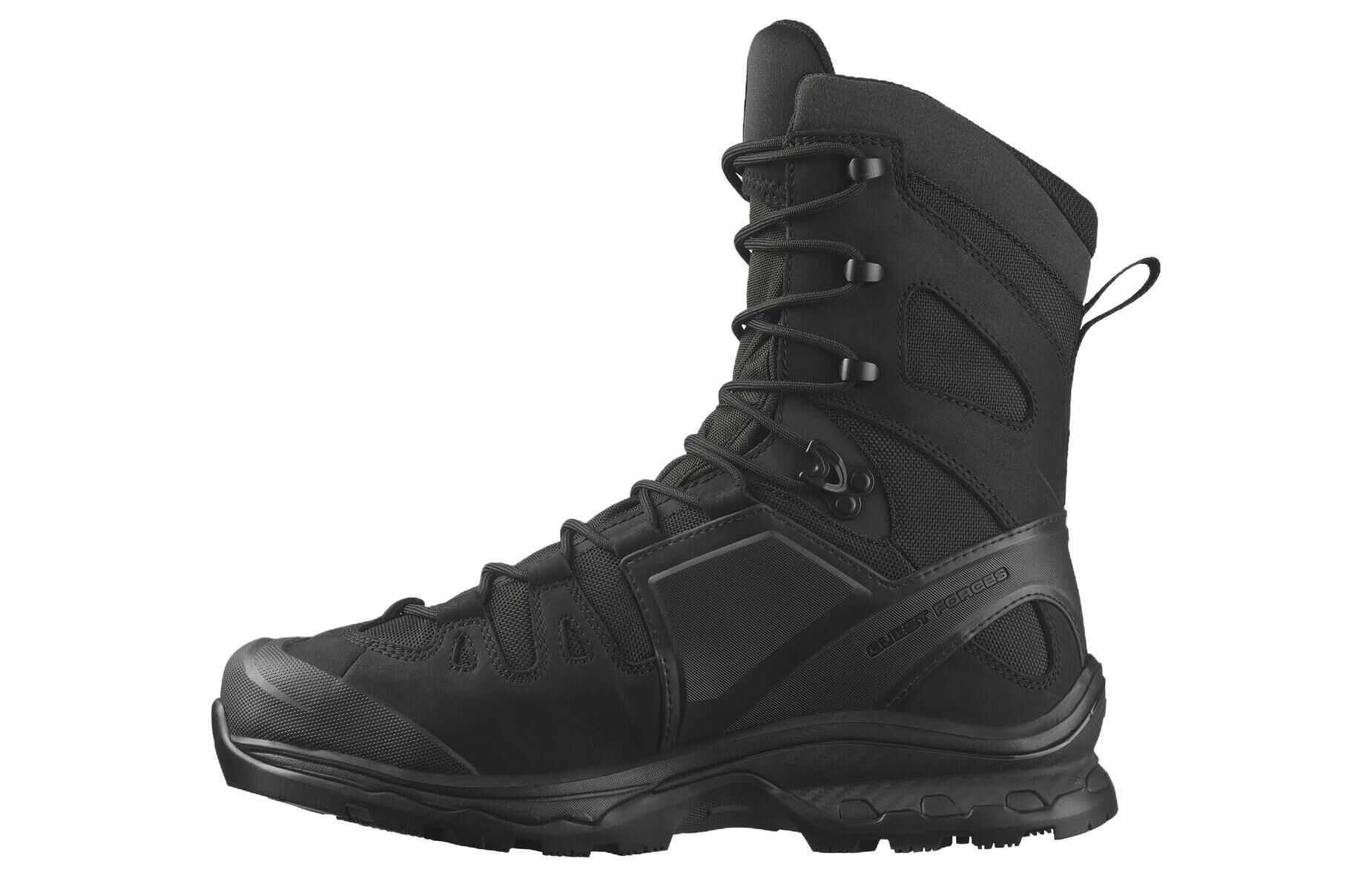 【代購】SALOMON Quest 4d Forces 2 Cushioning Wear-Resistant High-Top Trekking Shoes Men's Black