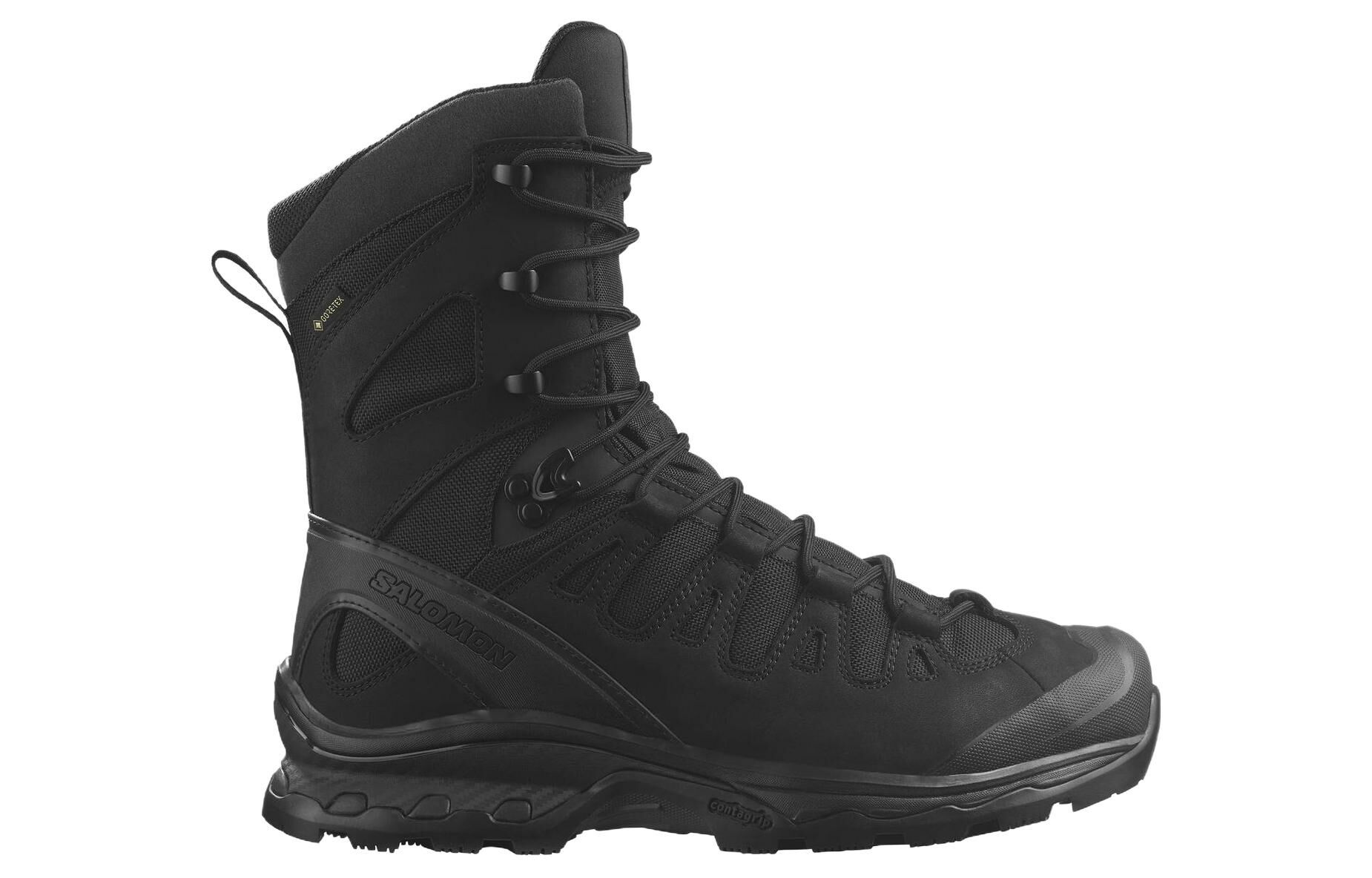 【代購】SALOMON Quest 4d Forces 2 Cushioning Wear-Resistant High-Top Trekking Shoes Men's Black