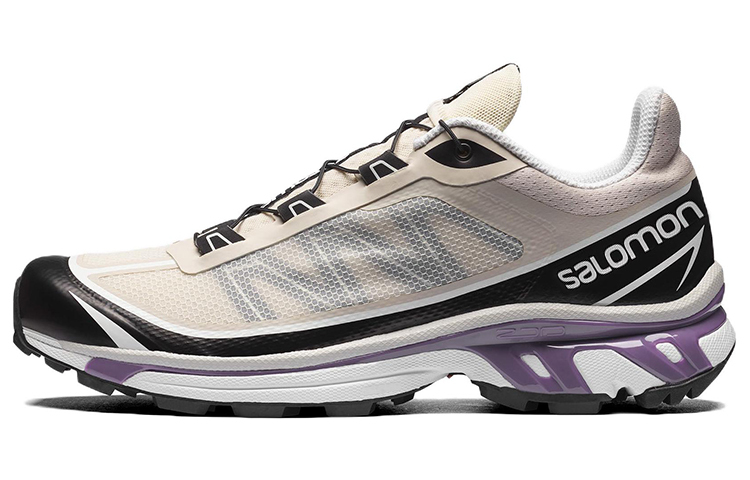 【代購】SALOMON XT-6 Ft 'Beige Black Purple'