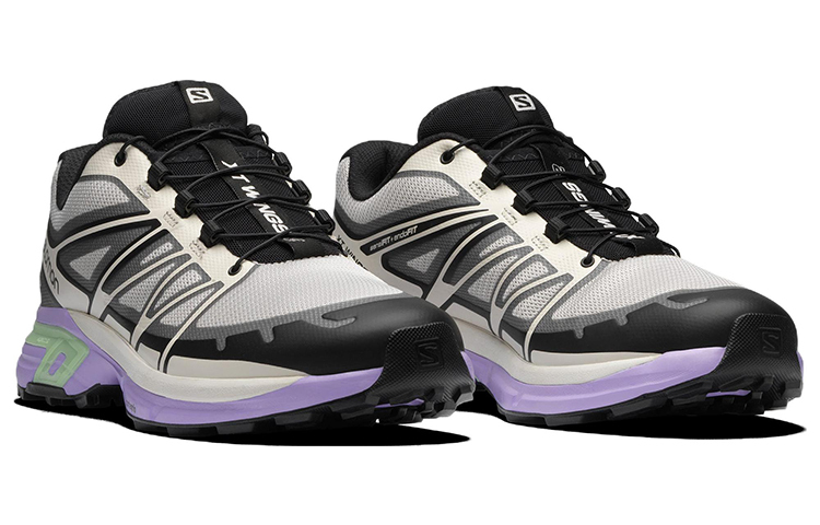【代購】SALOMON XT-Wings 2 'Beige Black Purple'