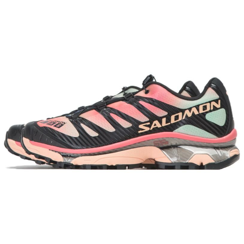 【代購】SALOMON XT-4 Cushioning Anti-Slip And Wear-Resistant Low-Top Casual Shoes Unisex Grassland Sunset Orange