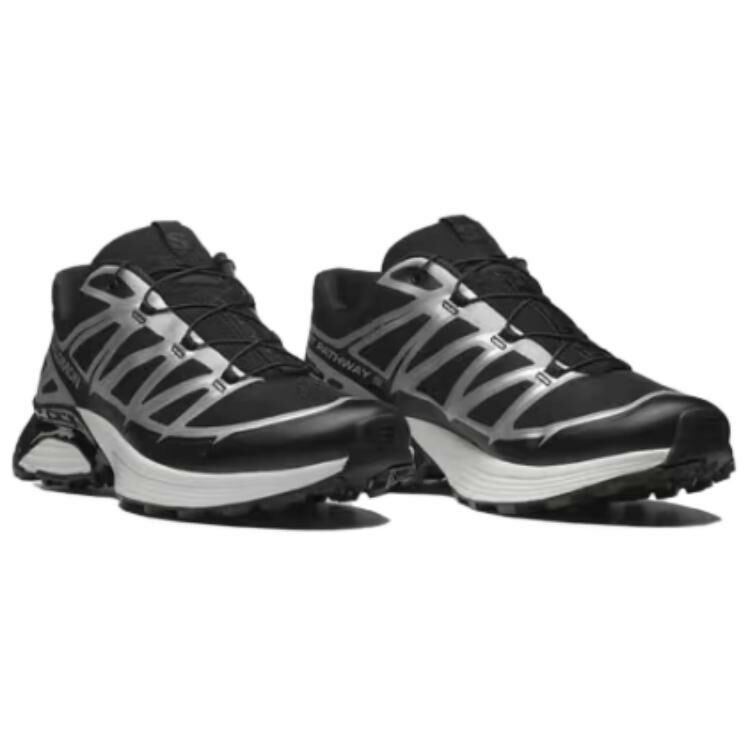 【代購】BEAUTY&YOUTH x SALOMON XT-Pathway Low-Top Casual Shoes Unisex Black Silver