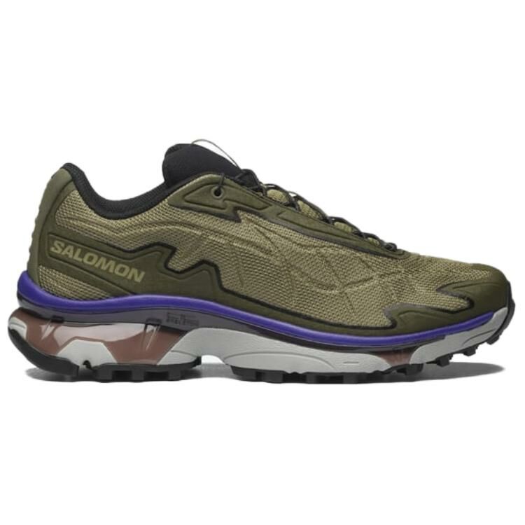 【代購】SALOMON XT-SLATE Cushioned Wear-Resistant Slip-Resistant Low-Top Running Shoes Unisex Orchid Green
