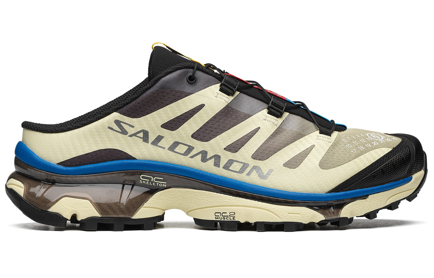 【代購】Mm6 Maison Margiela X SALOMON XT-4 Running Shoes Unisex Low-Top Light Yellow Gray