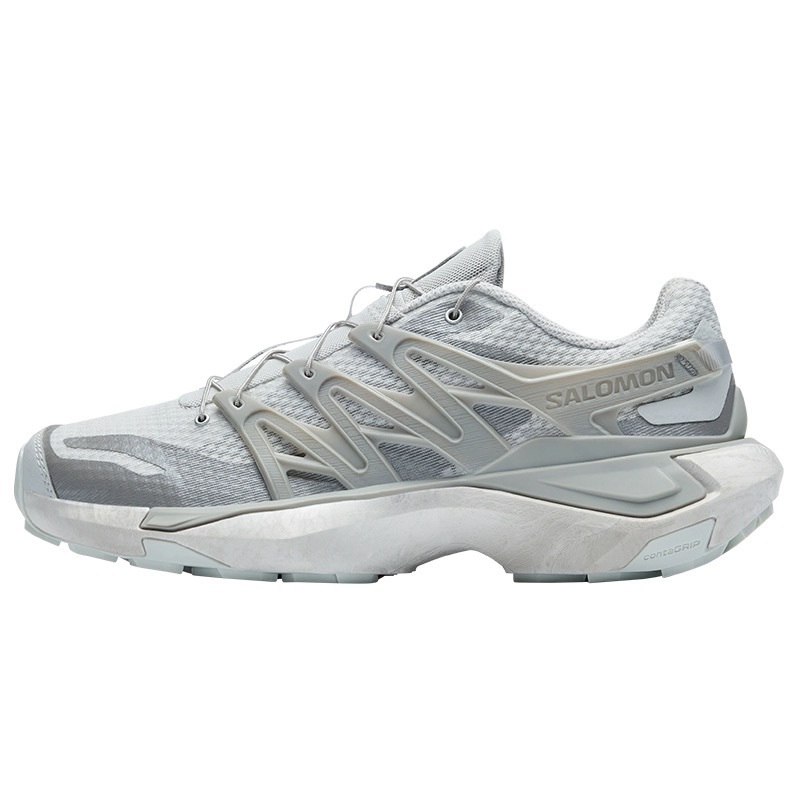 【代購】SALOMON XT PU.RE ADVANCED Cushioning Breathable Low-Top Running Shoes Unisex Flint Gray