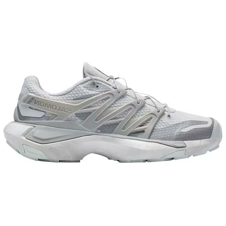 【代購】SALOMON XT PU.RE ADVANCED Cushioning Breathable Low-Top Running Shoes Unisex Flint Gray