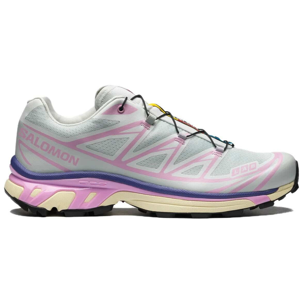 【代購】SALOMON XT-6 Slip-Resistant Low-Top Running Shoes Unisex Gray