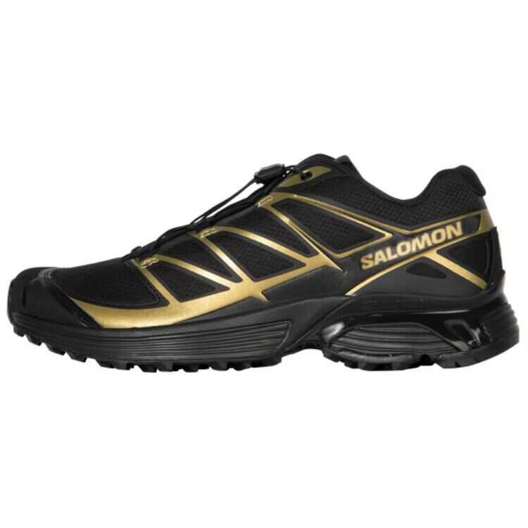 【代購】SALOMON XT-Pathway Abrasion-Resistant Low-Top Outdoor Shoes Men's Black Gold