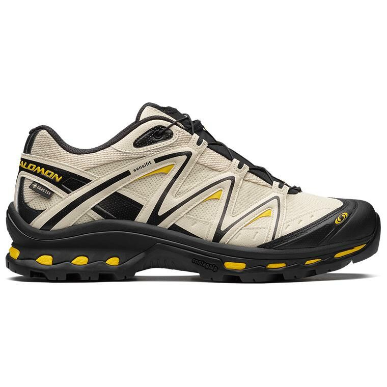 【代購】SALOMON XT-Quest Hiking / Trekking Shoes Unisex Low-Top Greige/Black/Sulfur Yellow