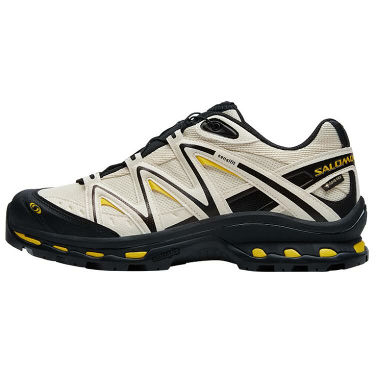 【代購】SALOMON XT-Quest Hiking / Trekking Shoes Unisex Low-Top Greige/Black/Sulfur Yellow