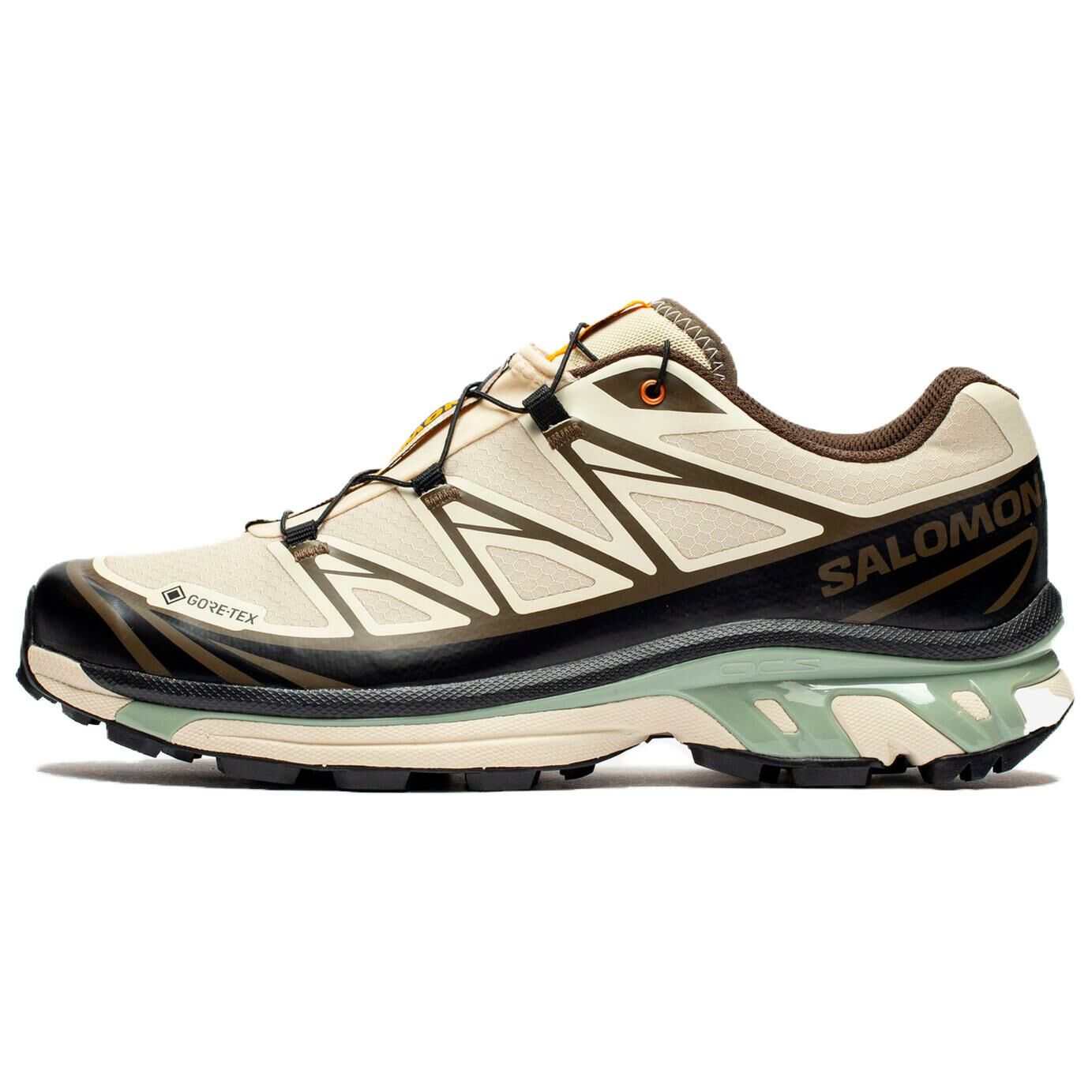 【代購】SALOMON XT-6 Gore-Tex Sneakersnstuff Almond Milk Seagrass